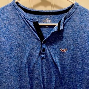 Hollister size medium long sleeve Henley